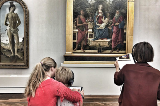 AR-Testing in der Gemäldegalerie
