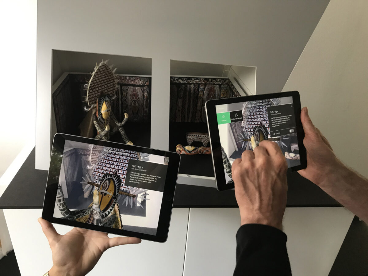 Bild zum Ergebnis: AR Interactive Guide Tool – interpersonelle Ausstellungsvermittlung mit AR neu denken