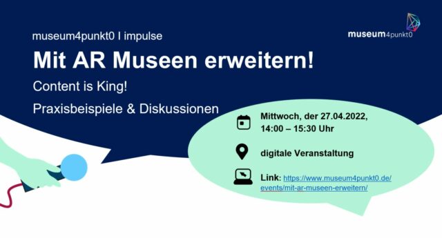 Mit AR Museen erweitern!